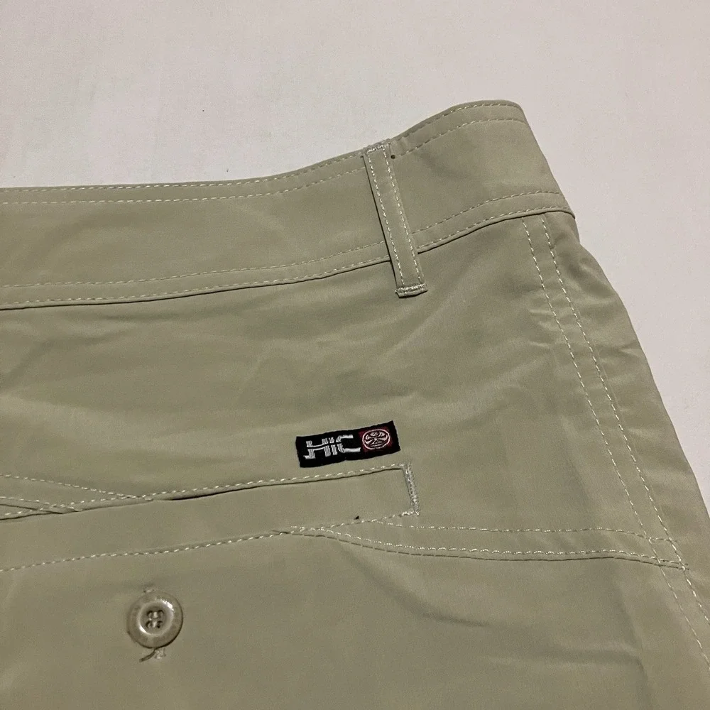 NWT Hawaiian Island Creations HIC Chiba Shorts Size 40 X 10‎ Stone Light Olive